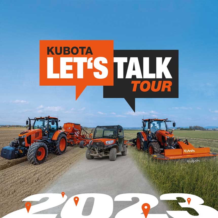 Kubota Let's Talk Tour 2023